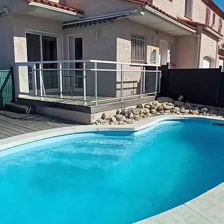 Lemon Avec Piscine Privee A 5 Min Des Plages - 3 - 2 Sdb Saint-Cyprien (Pyrenees-Orientales)